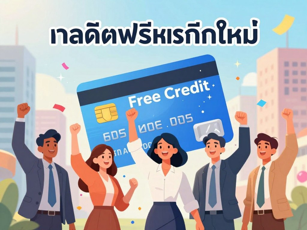 เครดิตฟรีสมาชิกใหม่ เครดิตฟรีสมาชิกใหม่